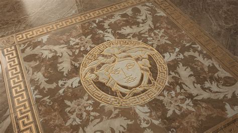 piastrelle versace marrone|gianni versace tiles.